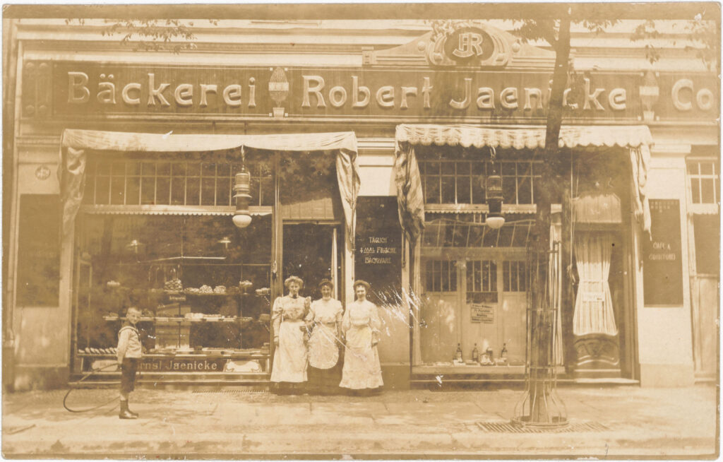 Bäckerei „Robert Jaenicke und Co.”, Ritterstr. 40, o.D. (verschickt am 06.07.1907), SPP / FHXB 3909