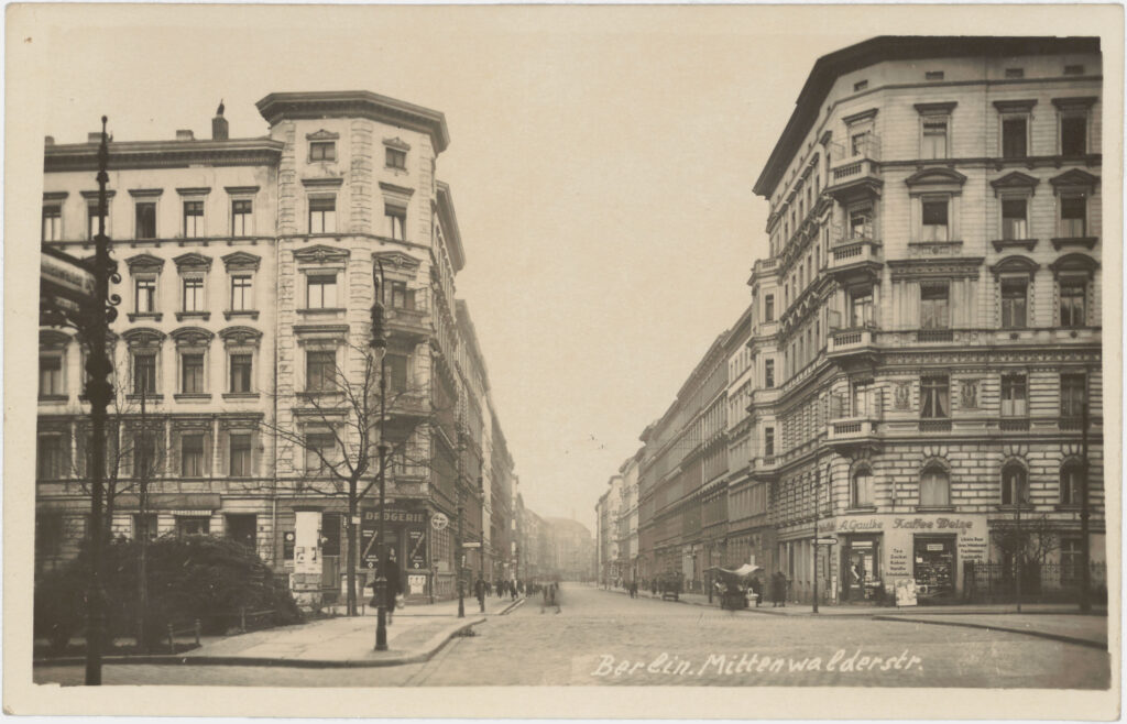 Mittenwalder Str. / Gneisenaustr., o.D., SPP / FHXB, 3195