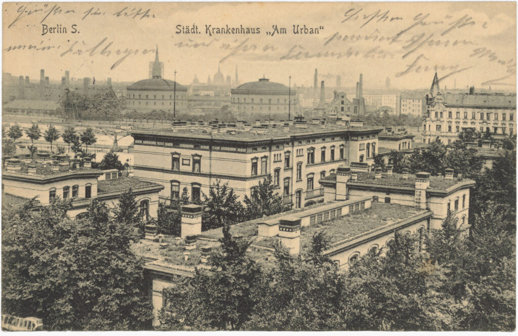 „Städt. Krankenhaus ‚Am Urban‘“, o.D. (verschickt am 07.07.1913), SPP / FHXB 4627