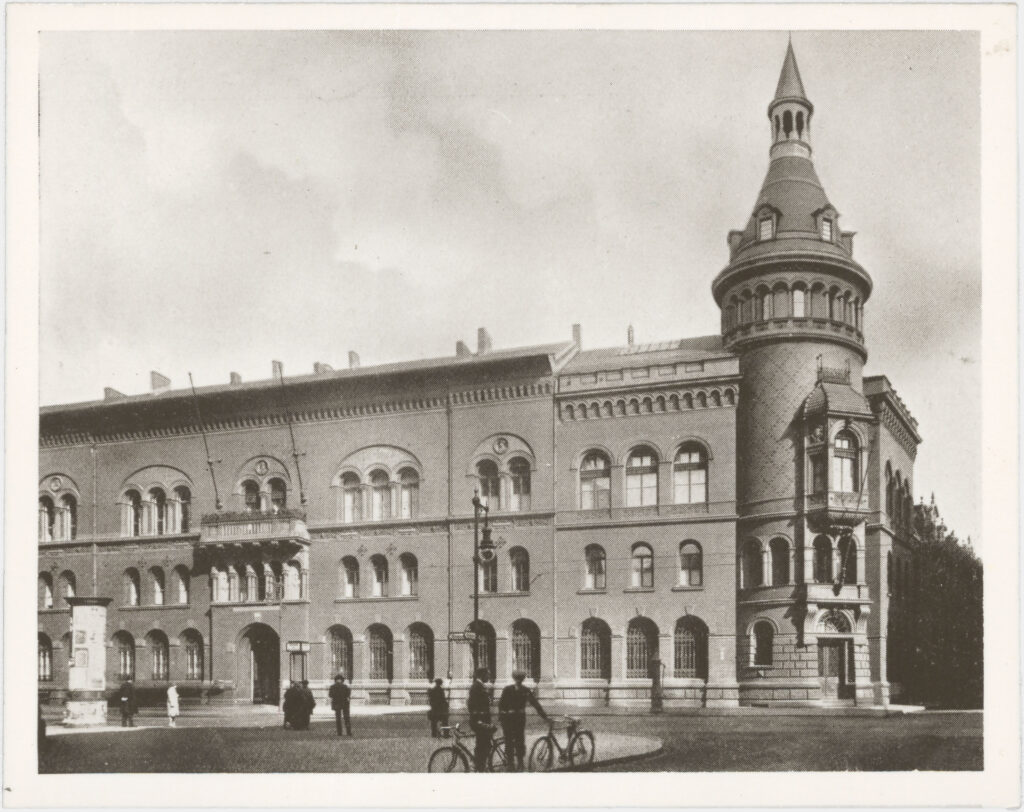 Fassade der Reichsdruckerei, Oranienstr. 91, o.D., SPP / FHXB 3648